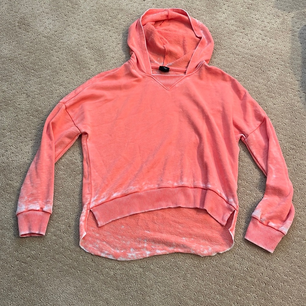 Girls coral sweatshirt